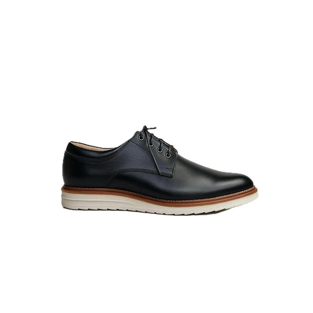 Sapato Masculino Oxford Couro Casual