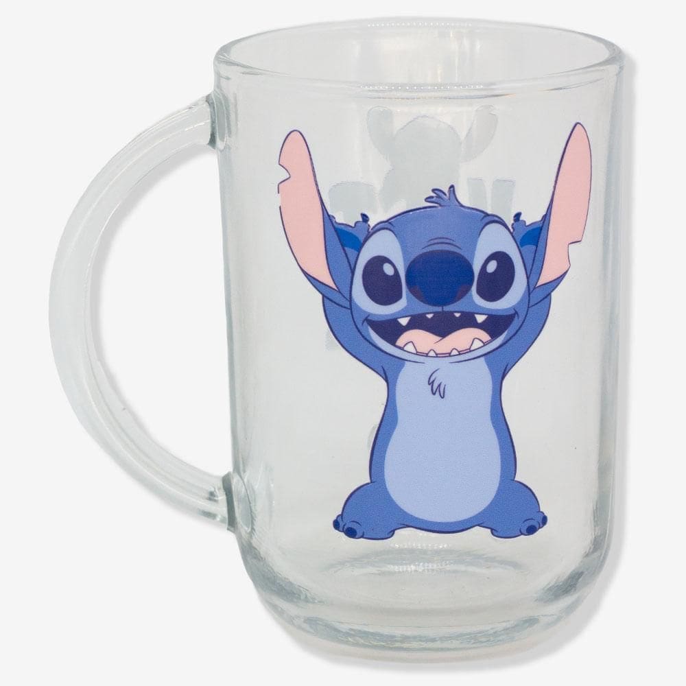 Caneca Verona Stitch Namorados - Disney