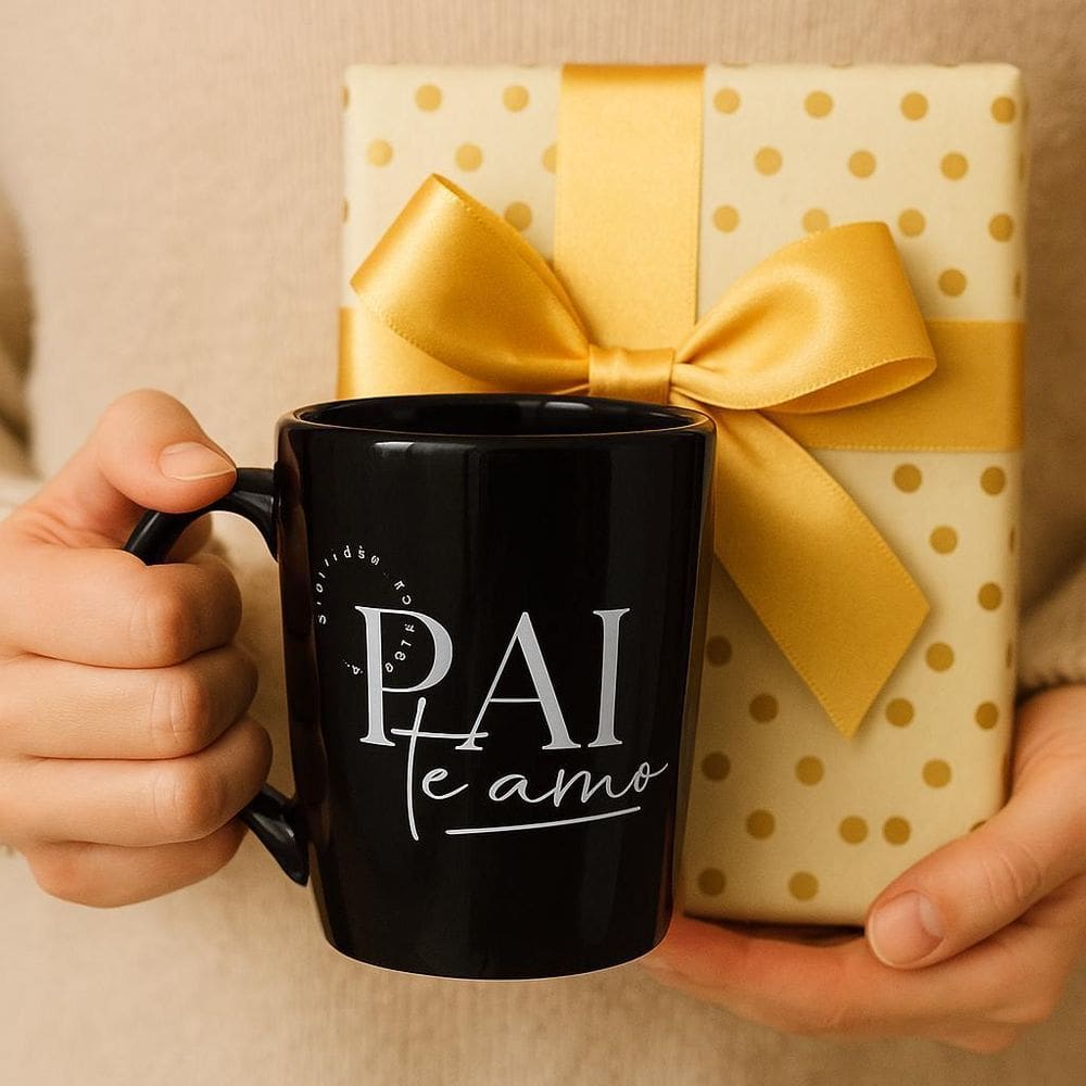 Caneca Cerâmica Prime 350Ml Pai Meu Maior Exemplo