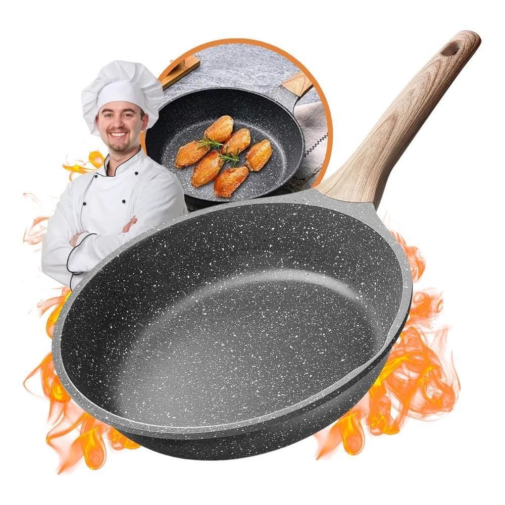 Frigideira Ceramica Antiaderente Cozinha Fogão Cooktop Induç