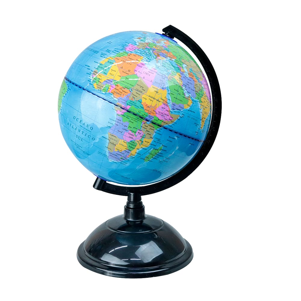 Globo Terrestre Decorativo Pvc 30Cm