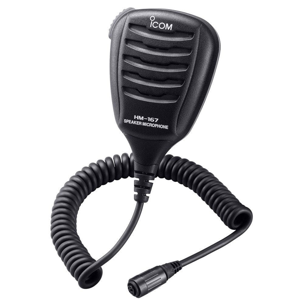 Microfone de alto-falante à prova d`água ICOM HM167 para ICMM7201