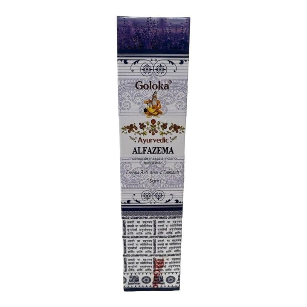 Incenso Massala Indiano Goloka 12 Varetas - Selecione Aroma