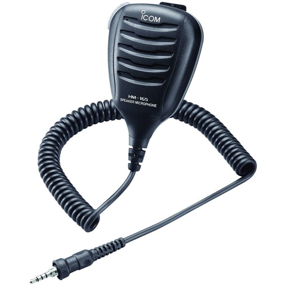 Microfone ICOM HM165 Alto-falante flutuante para ICMM3401