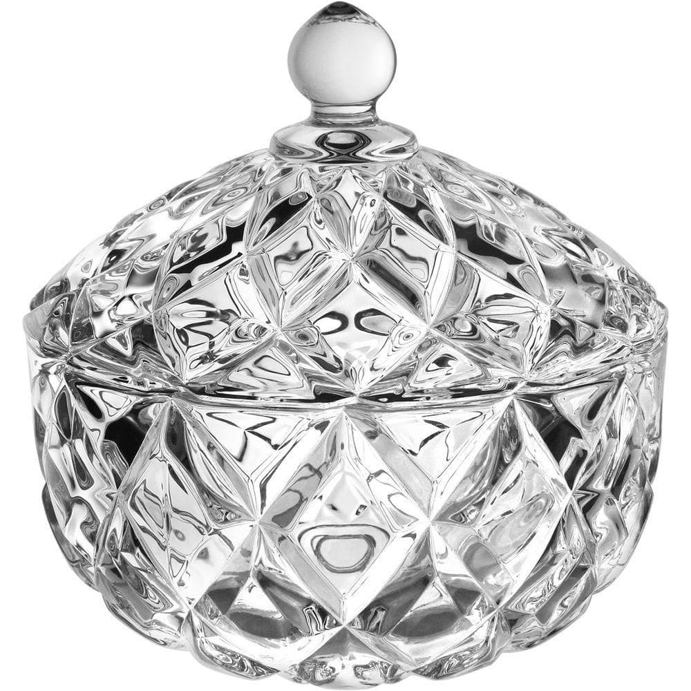 Potiche Bomboniere Enfeite Eco Crystal 17x17cm Transparente