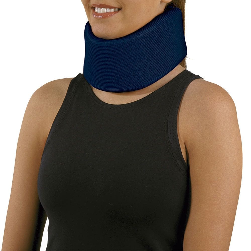 Colar Cervical de Espuma Leve Mercur Azul Tamanho P com 1 Unidade