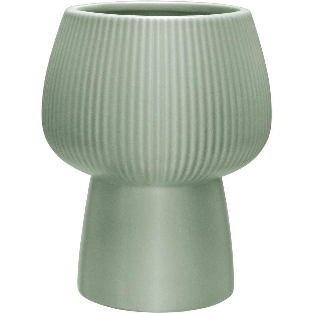 Cachepô Vaso Decorativo Planta Home&co Cerâmica 16x12x12cm