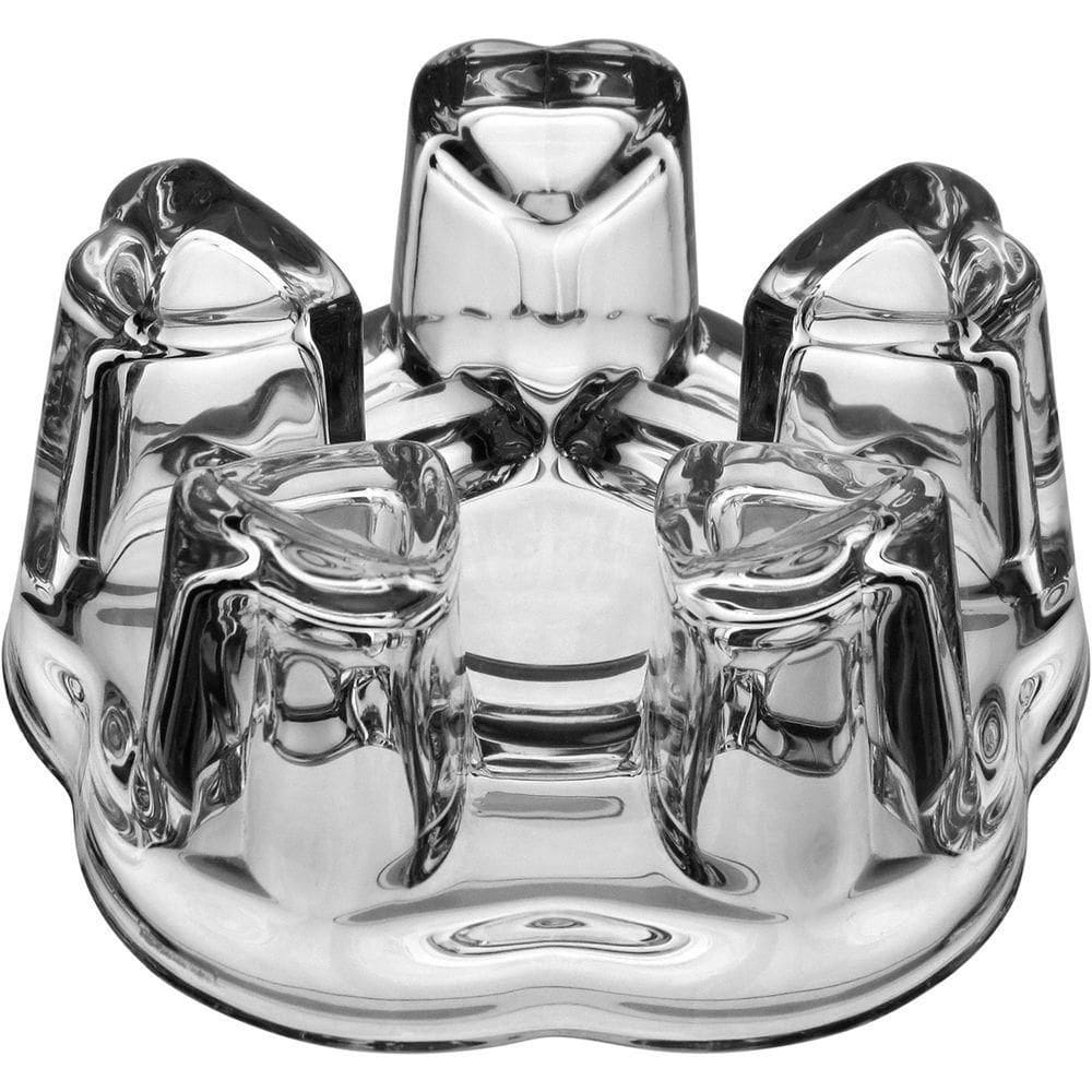 Castiçal Porta Velas Decorativo Home&co Vidro Transparente