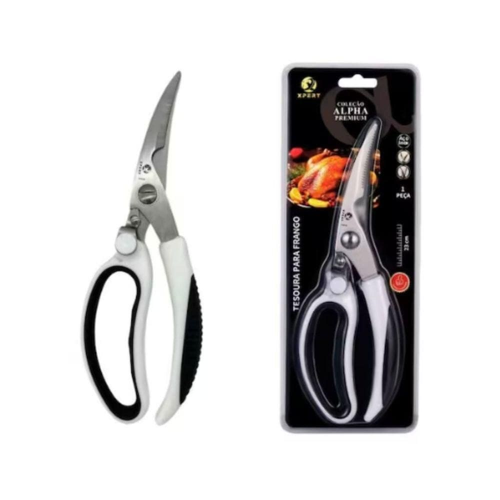 Tesoura Corta E Desossa Frango Multiuso Corta Peixes E Carne