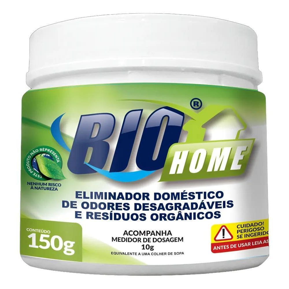 10X Limpa Fossa E Caixa De Gordura E Ralos - Biohome 150 G