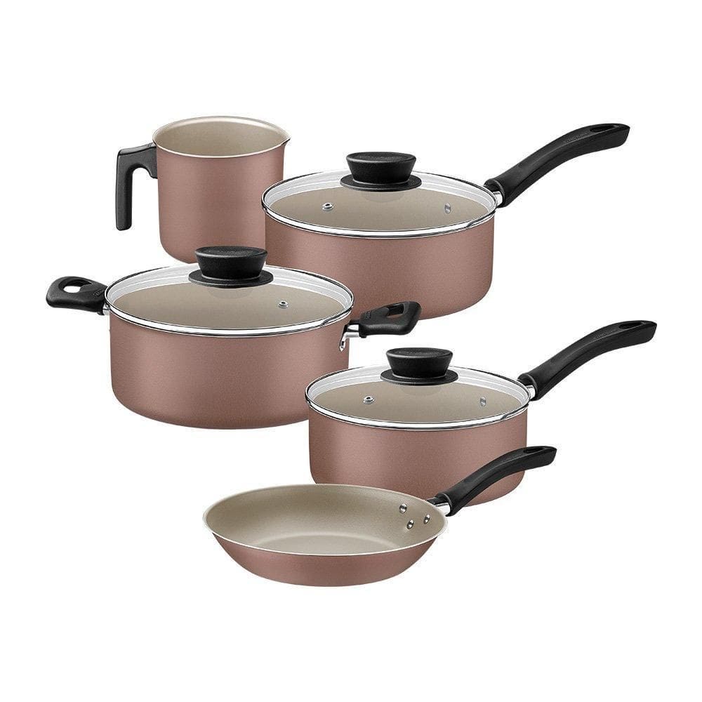 Jogo De Panelas Tramontina Linz 28299305 Mocaccino