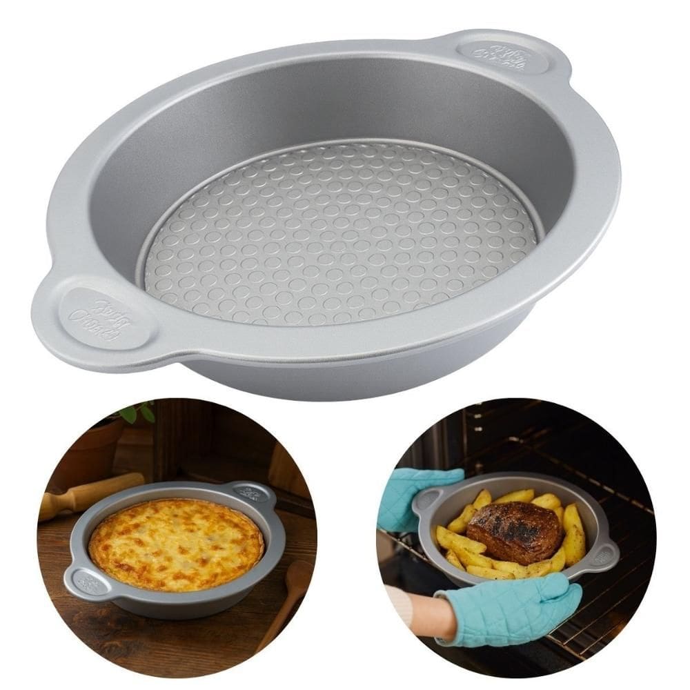 Forma Assadeira Bolo Carne Antiaderente 27cm Betty Crocker