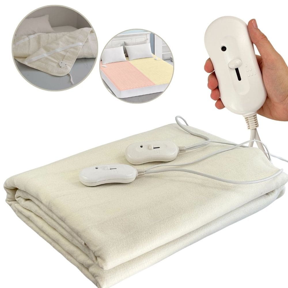 Lençol Térmico Casal 160x140cm 3 Ajustes de Temperatura Elétrico 110V Importway Iwlt002-1 127V