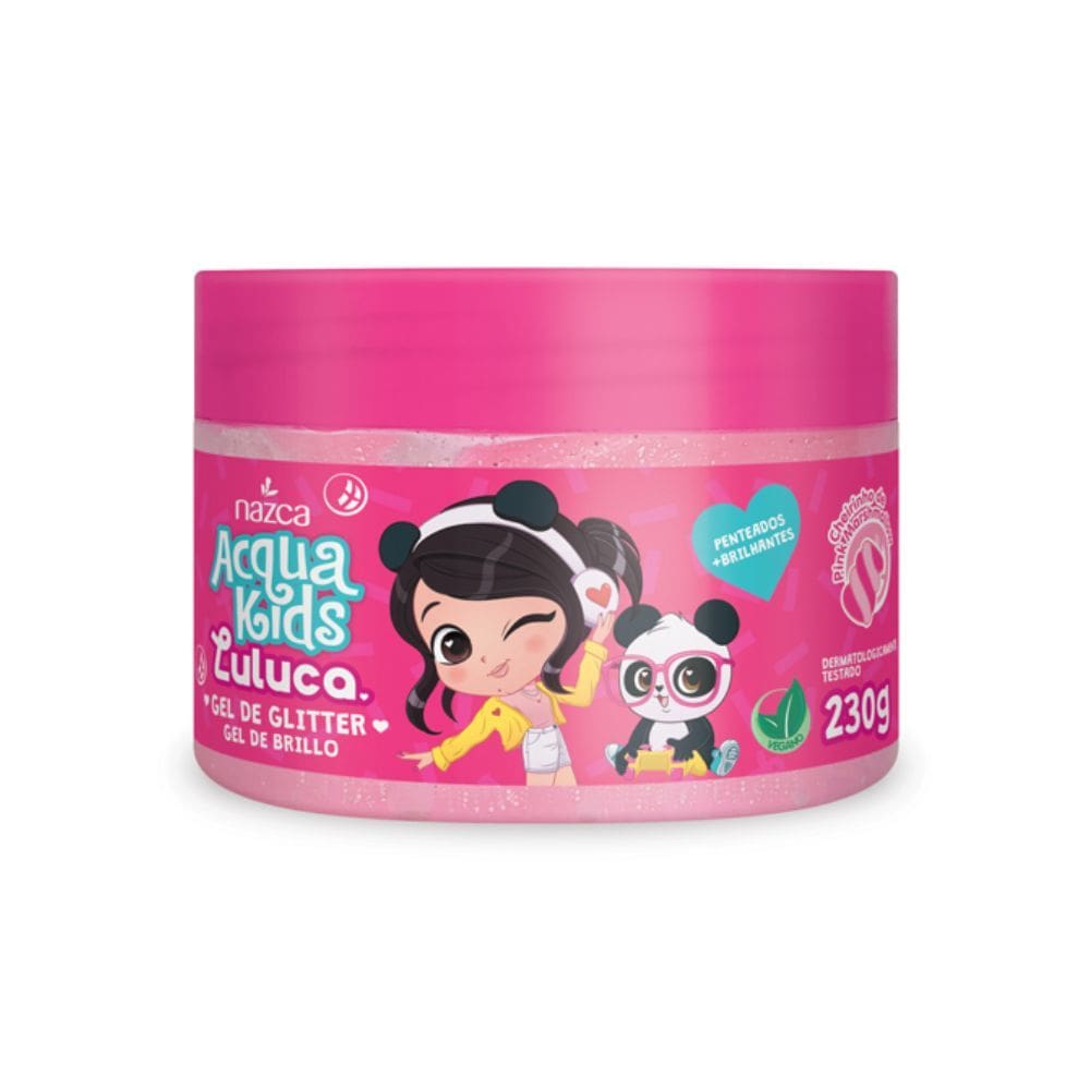 Gel Acqua Kids Luluca Gel Glitter 230g
