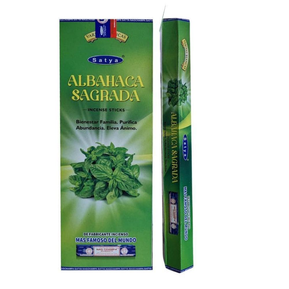 Incenso Satya Caixa 6 Unidades Hexagonal Composição 3