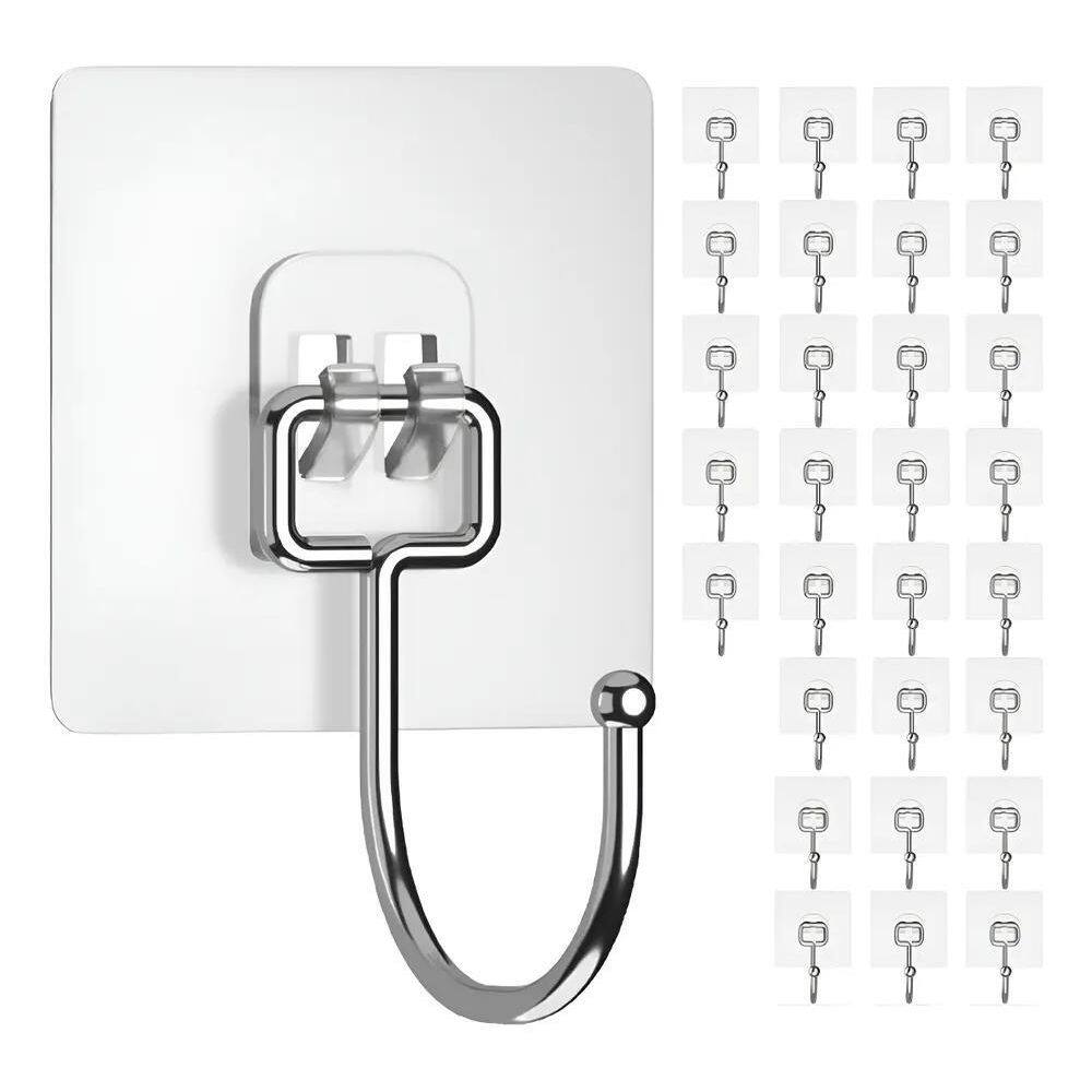 10X Kit 10 Ganchos Adesivos Grandes Para Pendurar Cozinha,C