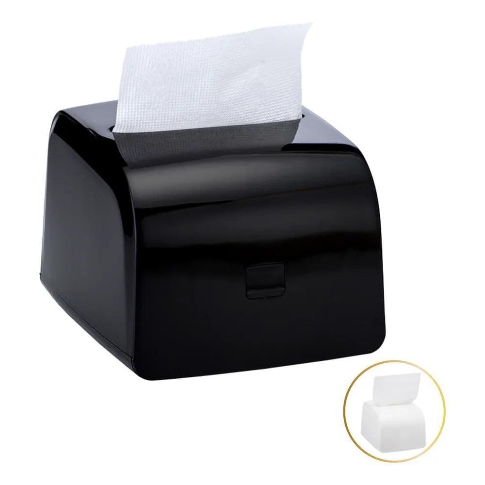 2X Dispenser Porta Guardanapos Interfolhado De Mesa