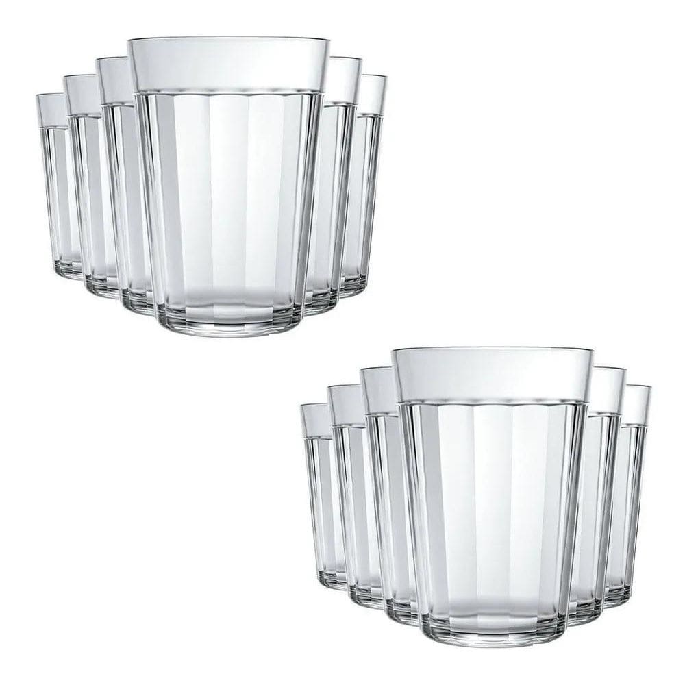 Copo Americano Nadir Simples Long Drink Com 12 Peças 300 Ml