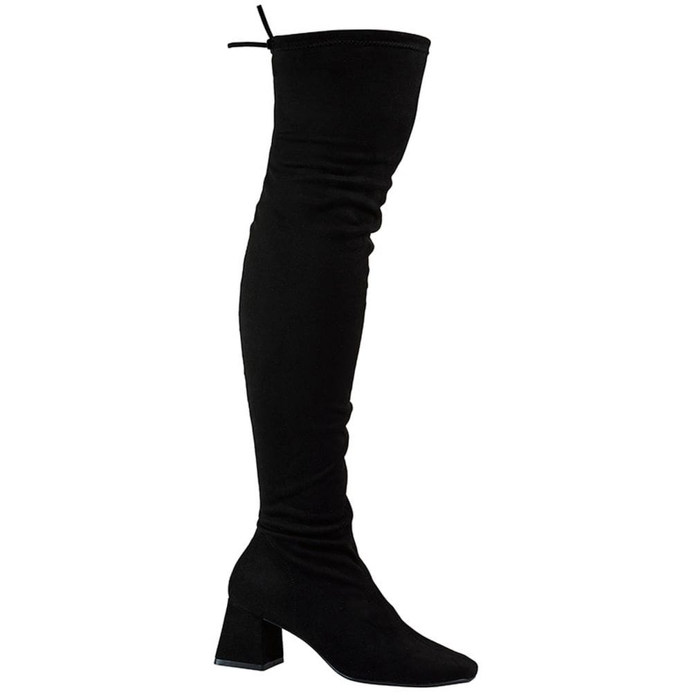 Bota Feminina  Bebece Over Knee Salto Baixo Bloco T4414-230