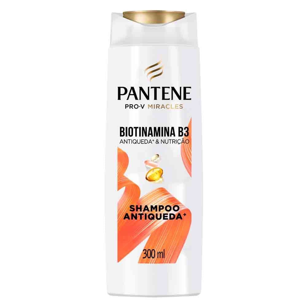 Shampoo Pantene PRO-V Miracles Antiqueda & Nutrição Biotinamina B3 300ml