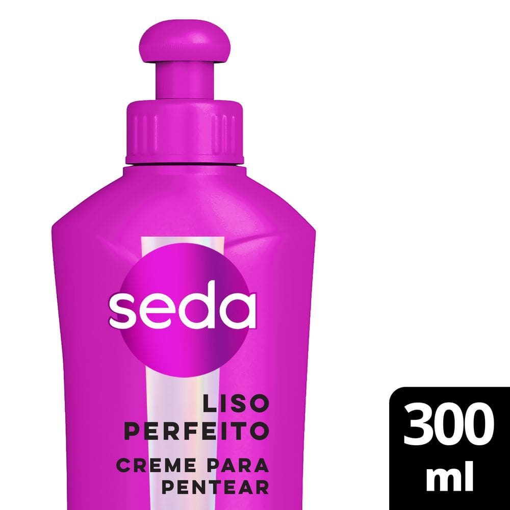 Creme de Pentear Seda Liso Perfeito com 300ml