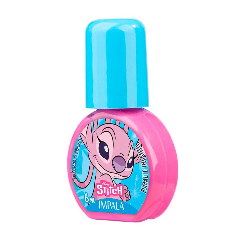 Esmalte Impala Disney Stitch Rosa Amizade de Outro Planeta 6ml