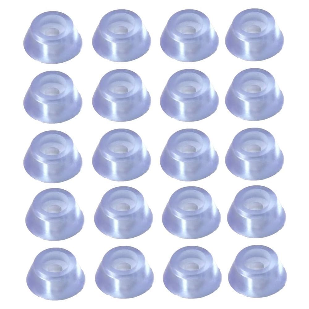 Calço Cadeira Silcone Transparente Para Pé Madeira 50 Pçs