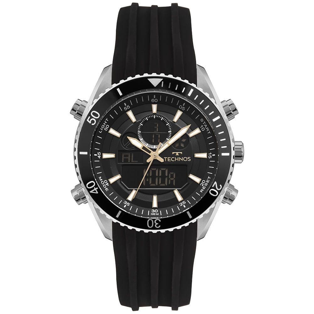 Relógio Technos Masculino Ts Digitech Prata - Yxdad1431ad/2p