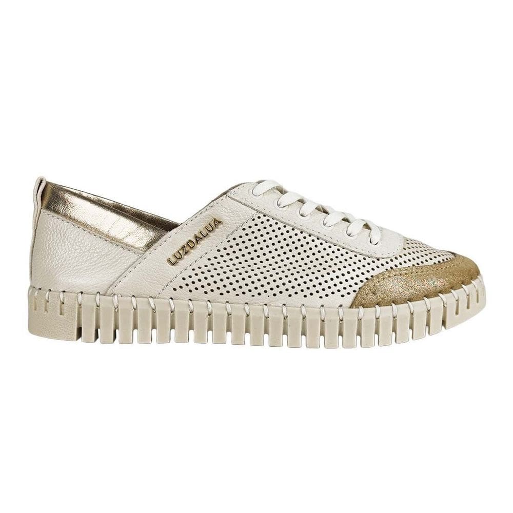 Tênis Luz da Lua Microfuros Solado Nervurado