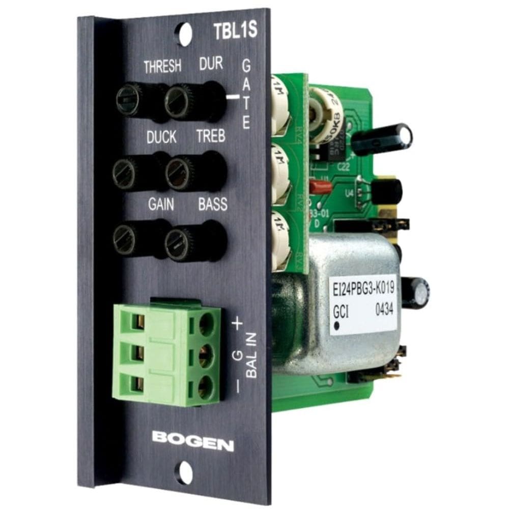 Transformador Bogen TBL1S Linha Balanceada com Ganho e Tom