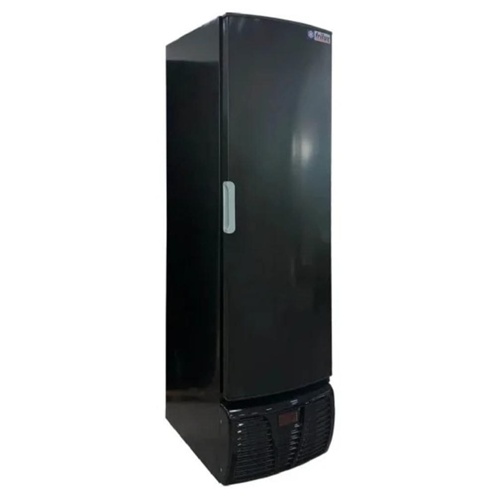 Cervejeira Vertical Frilux 300 Litros Preto Porta Cega 127V RF-014