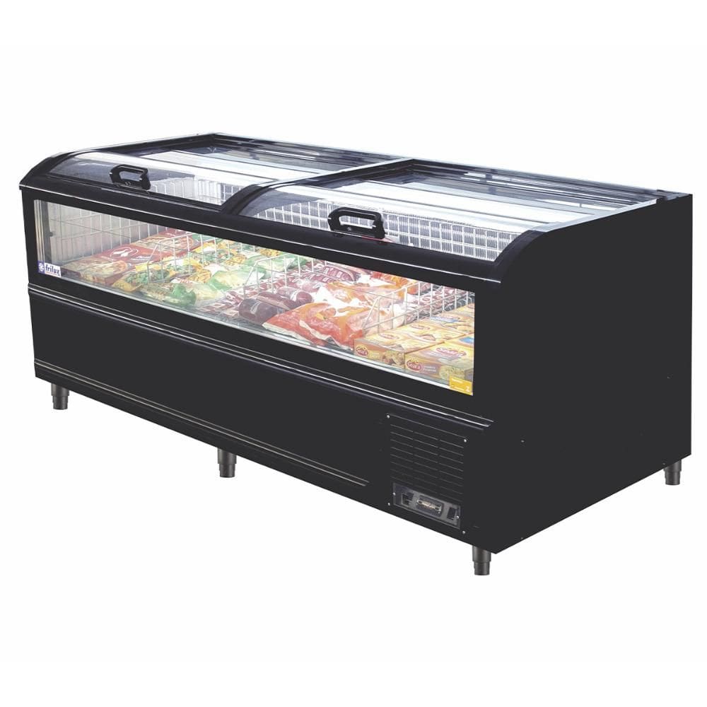 Expositor Ilha para Congelados Frilux Full Glass 2,10m 220V RF-316