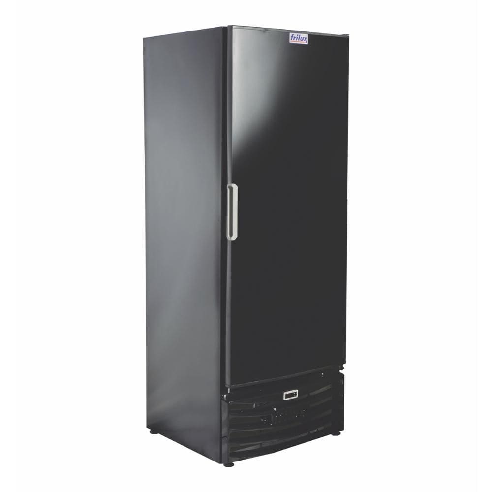Cervejeira Vertical Frilux 410 Litros Preto Porta Cega 127V RF-012