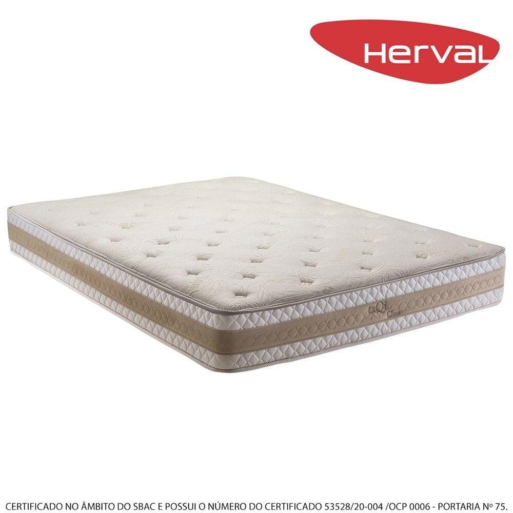 Colchão Casal Herval Mola Conforclass taQi Class, 24x138x188 cm