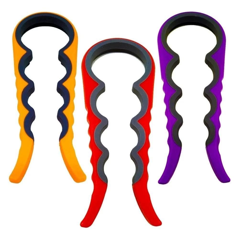 Abridor De Potes Tampa Garrafa Vidro Conserva Abre Fácil