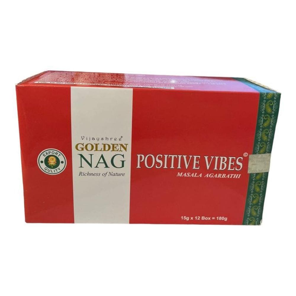 Incenso Massala Golden Nag Vareta Caixa Com 12- Selecione