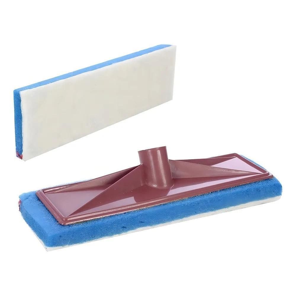 5X Rodo Limpa Lava Vidro Para Box Janela Esponja Limpeza Sem