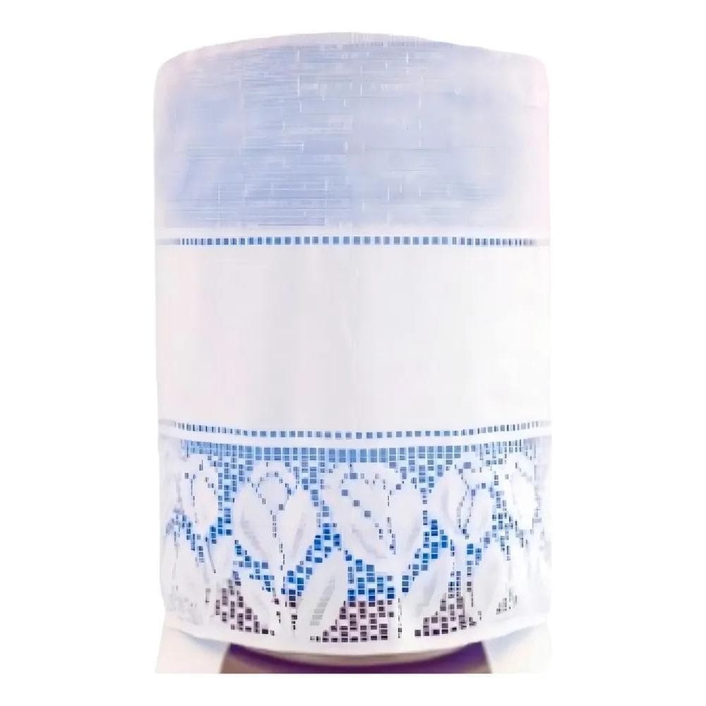 Capa Para Galão De Agua Em Renda Tulipa Branca 20 Litros Lev