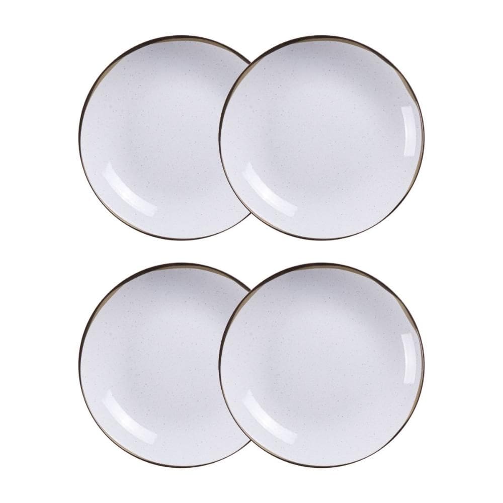 Conjunto 4 Pratos Fundos 21cm Canyon Porcelana Tramontina