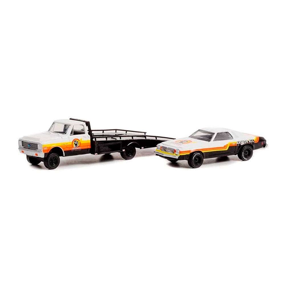 Miniatura 72 Chevy C-30 + 76 Chevelle Laguna 1:64 Greenlight