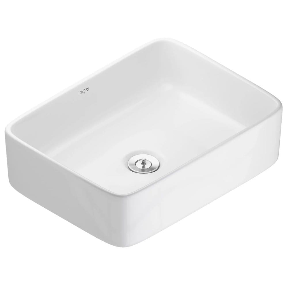 Cuba de Apoio Retangular 410x310mm Branco - 55CB16-1FB - FIORI