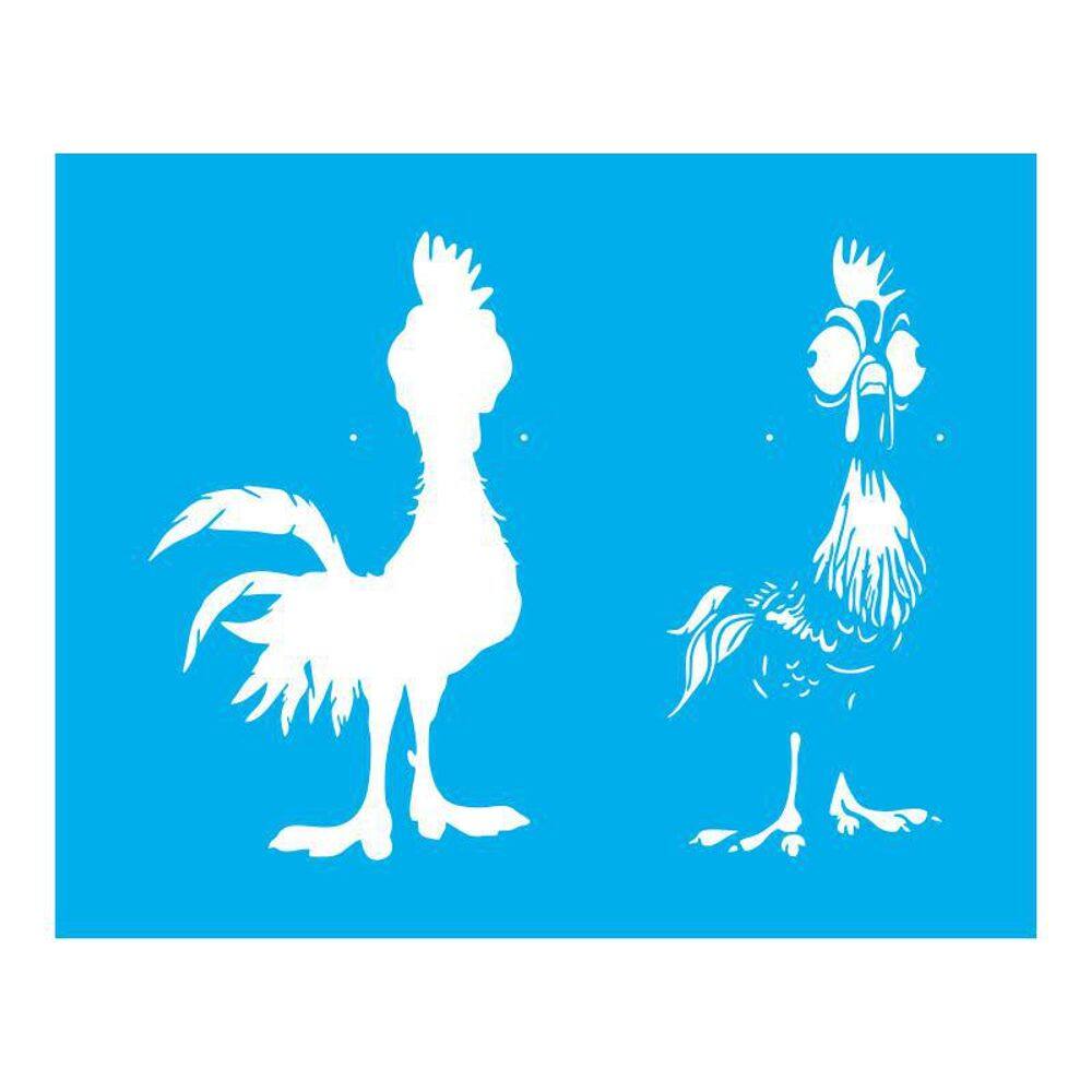 Stencil Tamako Galo - 20X25Cm - Ref 9406