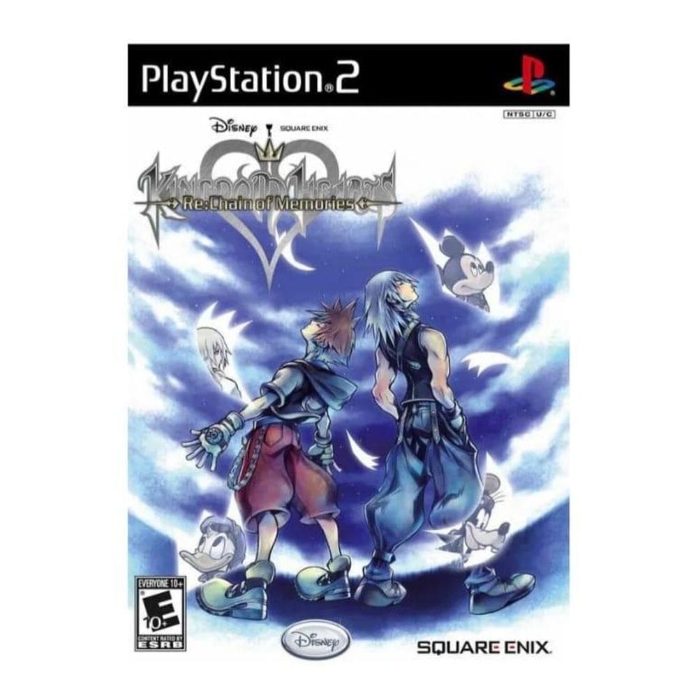 Jogo Kingdom Hearts Re: Chain Of Memories Ps2