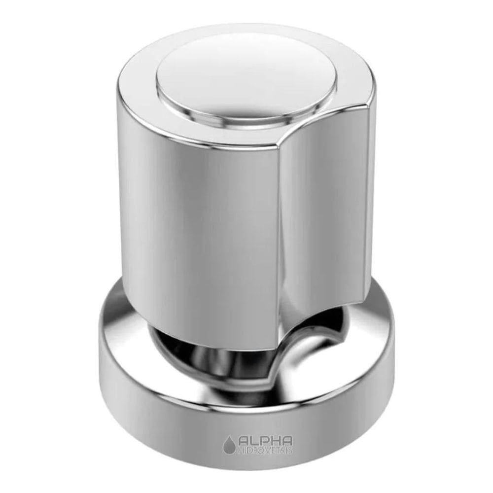 2X Acabamento Registro Pressão/Gaveta C-40 Metal Cr Padrão D