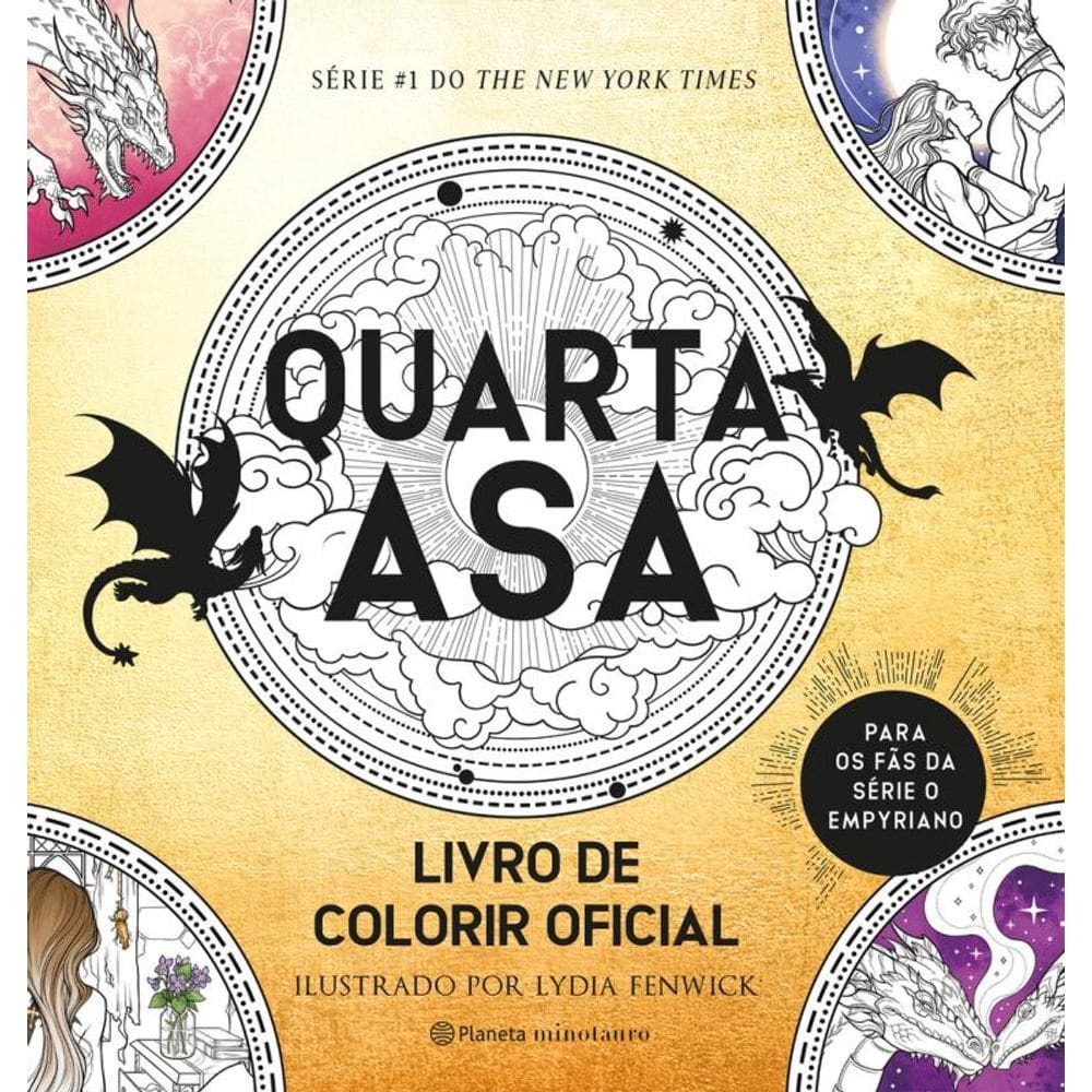 Quarta Asa: Livro de colorir oficial