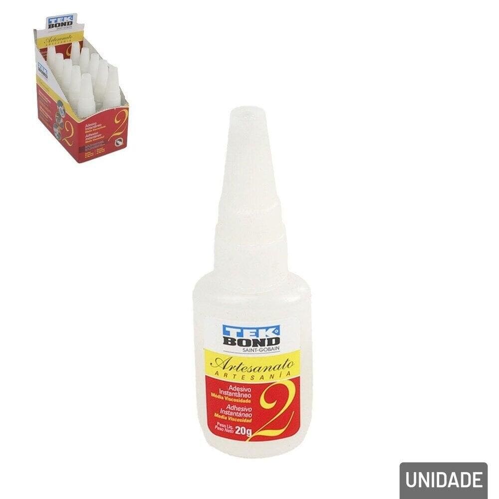 Cola Para Artesanato 20g Instantânea - Tudo em Caixa
