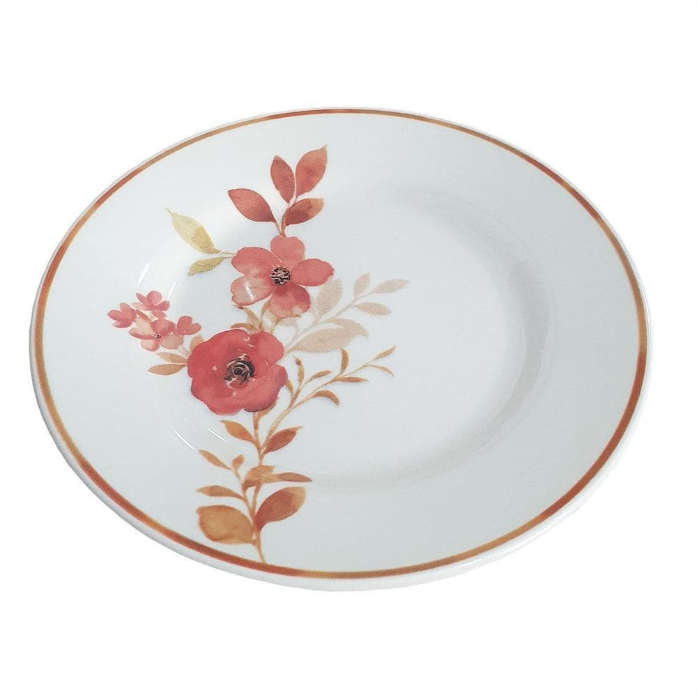 Prato Sobremesa Cerâmica Donna Chá Das 5 18Cm 1 Un - Biona