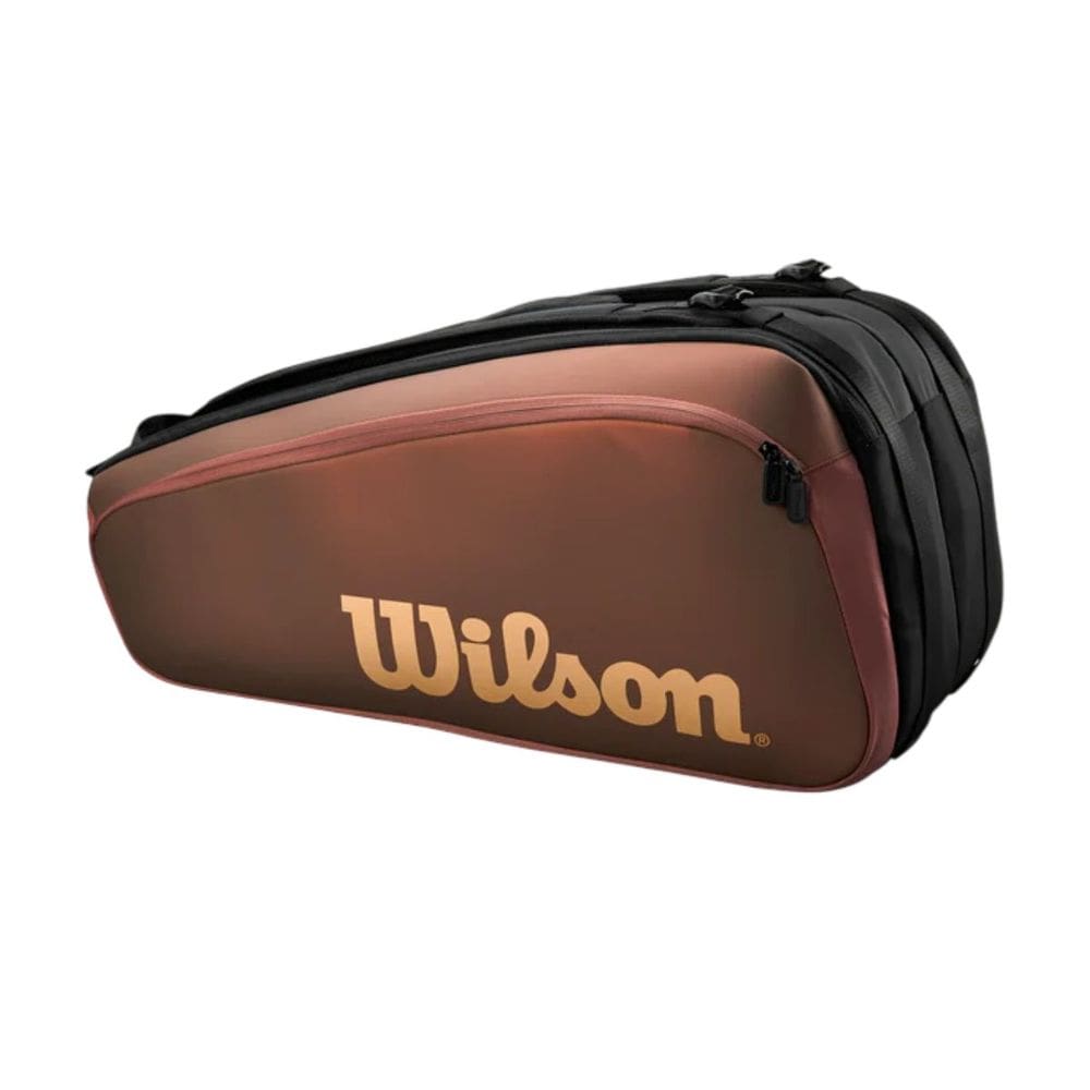 Raqueteira Profissional Staff v14 Super Tour Até 9 Raquetes com Forro Thermoguard Wilson