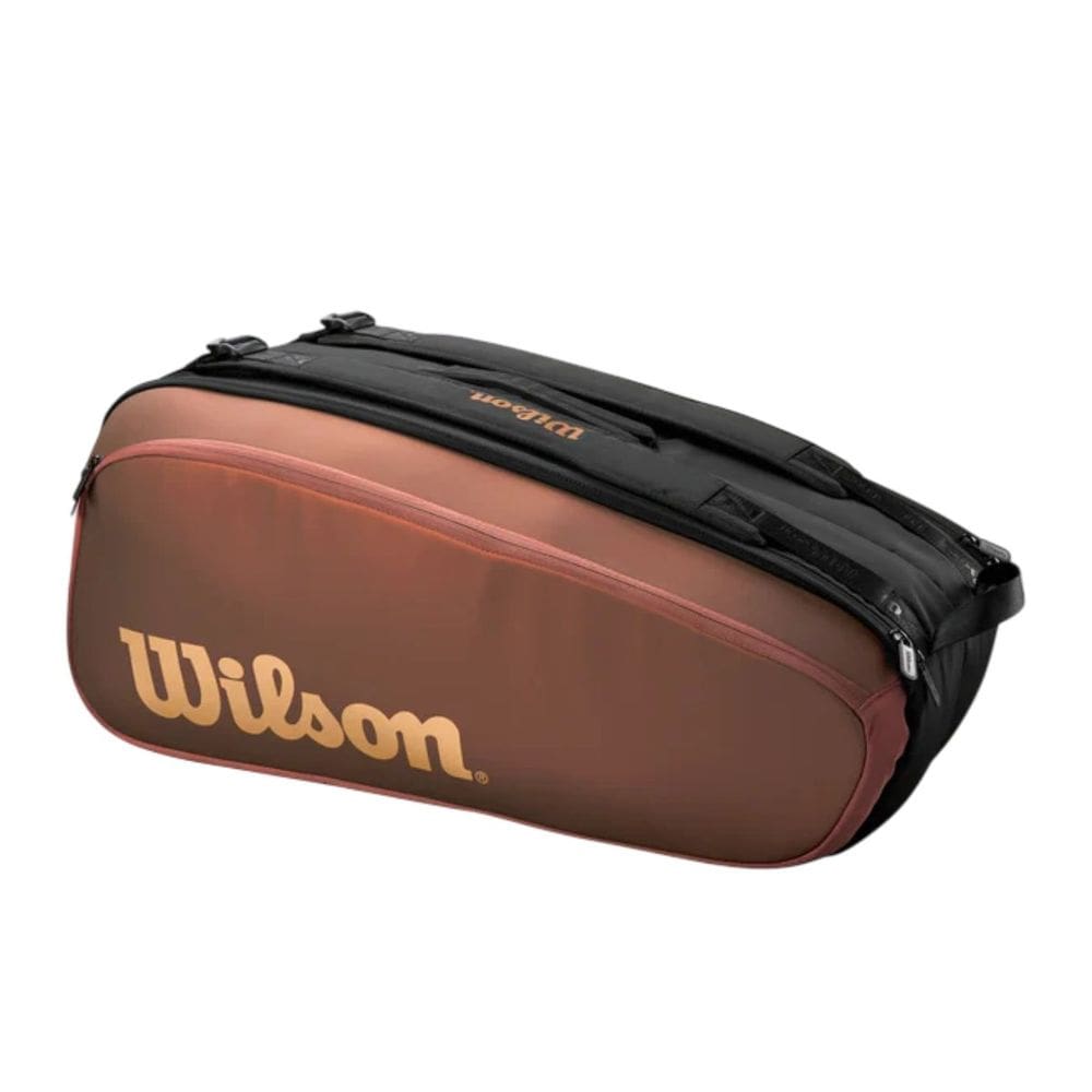 Bolsa de Raquetes Super Tour Profissional Staff V14 Capacidade 9 Raquetes Wilson