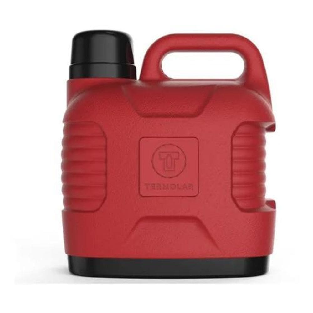 2X Garrafão Termolar Térmico 5 Litros - Supertermo Cor Verme